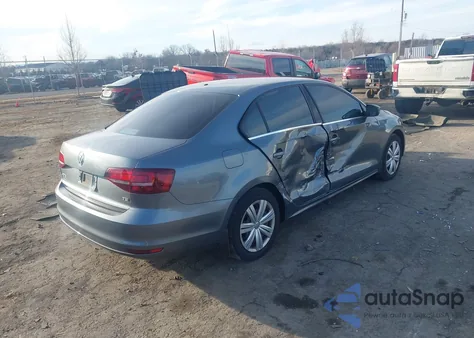 2017 Volkswagen Jetta 1.4T S from USA, damaged, VIN 3VW2B7AJ7HM367762